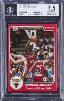 1984-85 Star #101 Michael Jordan Rookie Card – BGS NM+ 7.5